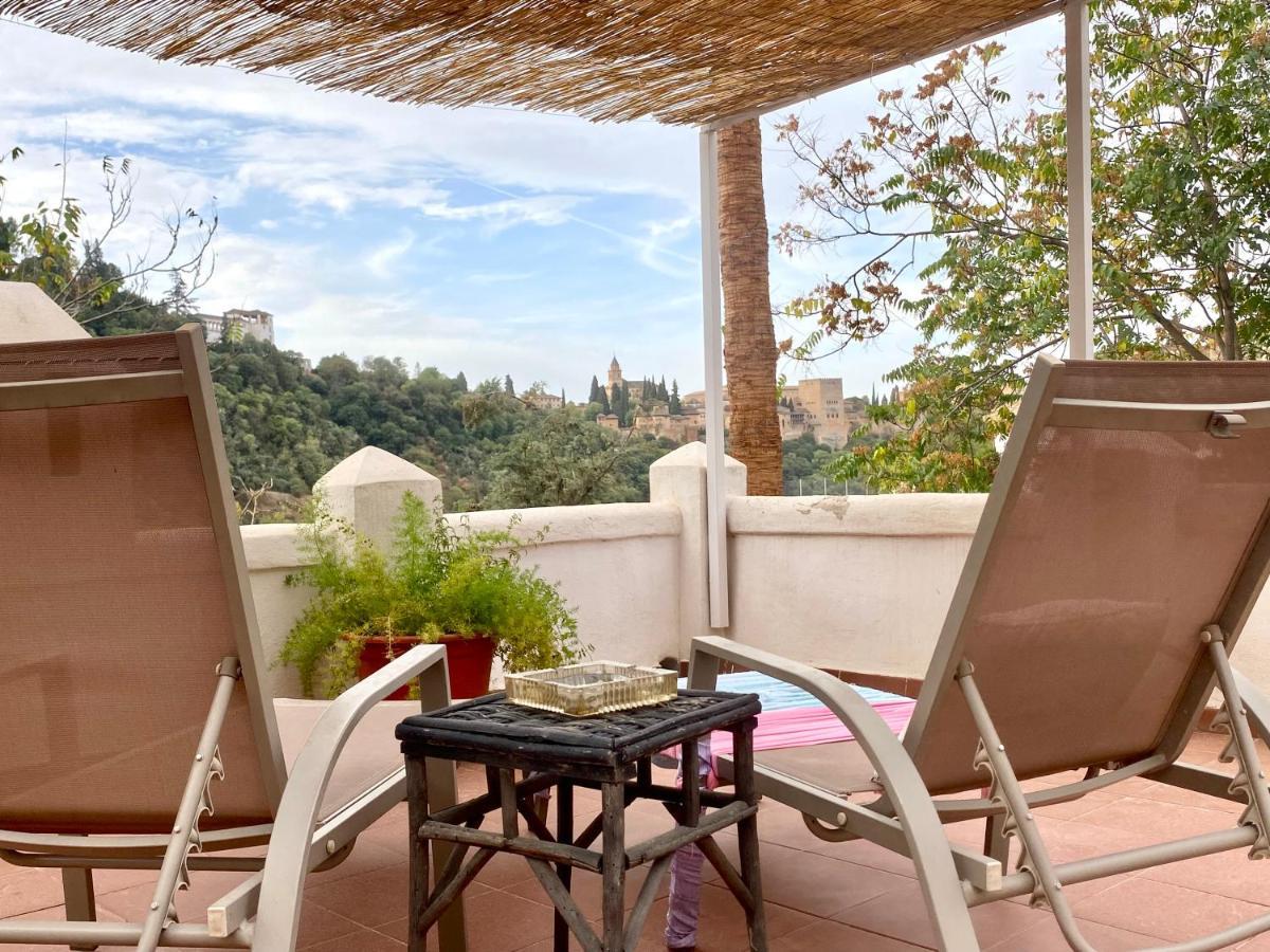 Apartamento Cueva con vistas a la Alhambra Granada Exterior foto